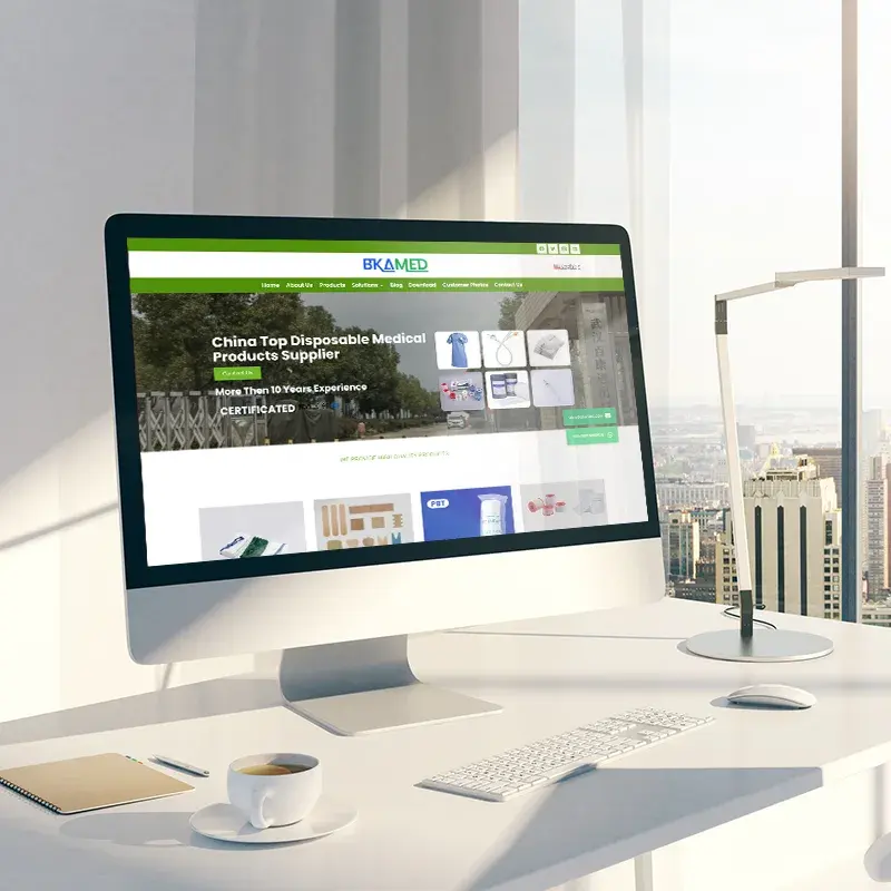 BKAMED website designed by AGRSoft