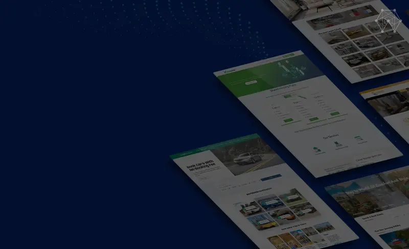 Collage of websites designed by AGRSoft, set 4