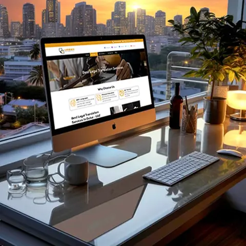 Urban website designed by AGRSoft
